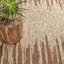 Moss Jute / Sisal Abstract Area Rug in Russet/Light Brown-1342814992