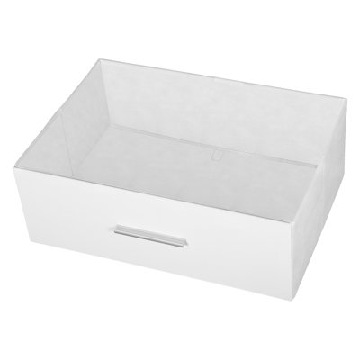 8-Drawer Dresser with Large Fabric Drawers, White