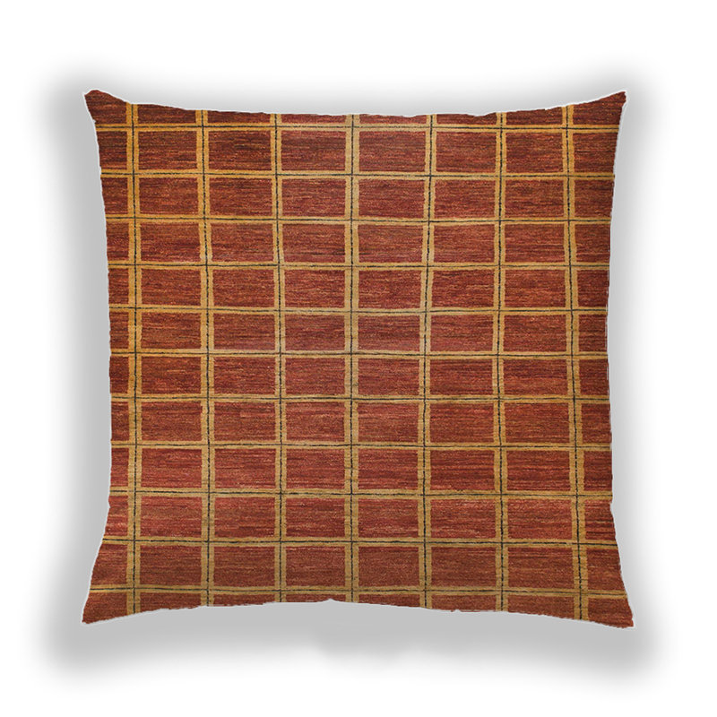 Coussin Abstract 1577, Microsuède