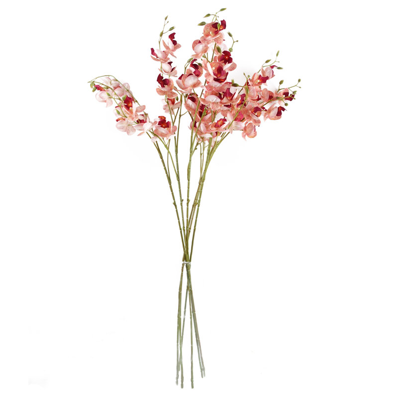 Plastic, Silk Artificial Arrangement, Pink