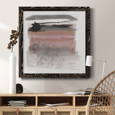 Sundown Turnwood II - Peinture sur toile encadrée