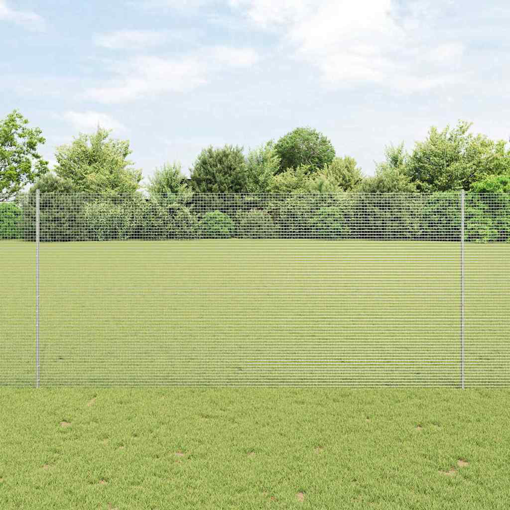 Vidaxl Fence With Posts Steel