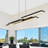Frode 5 - Light Kitchen Island Pendant Linear Chandelier LED with Remote Control-88045632-88045631