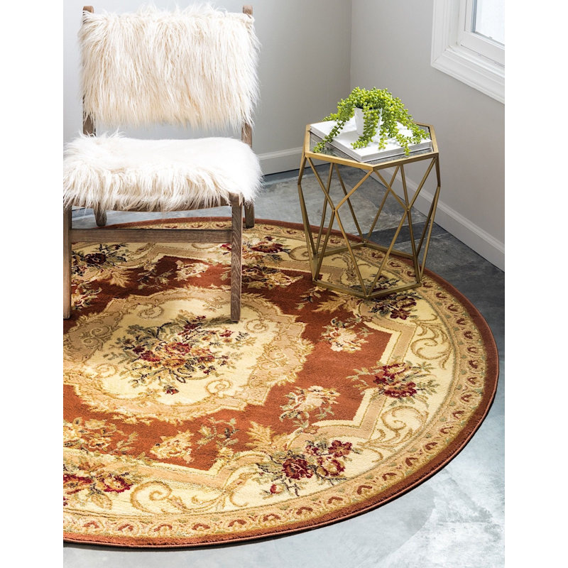 Royale Oriental Indoor Rug, Round 8'