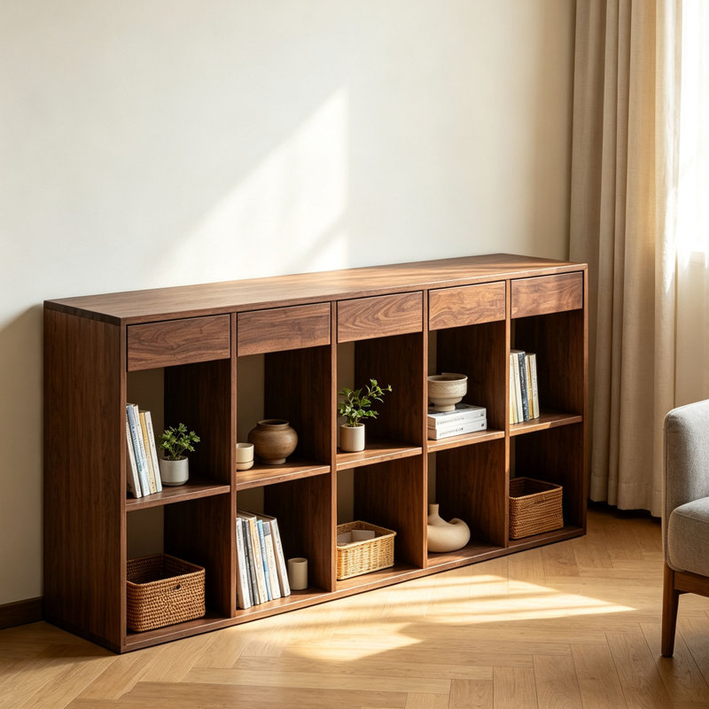 Bibliothèque sur pied de style européen