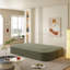 Canapé 78,7 po moderne 2-en-1 pliable avec couverture fonctionnelle et 2 coussins moelleux, canapé en velours côtelé moelleux confortable, canapé-lit convertible, canapé à siège profond-1282827817