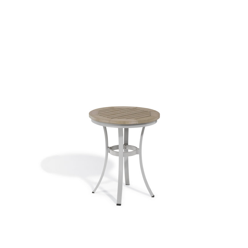 Travira Bistro Table, 24" L x 24" W, Tekwood Vintage
