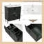 Meuble-lavabo avec lavabo en céramique Hurlburt-1651670541