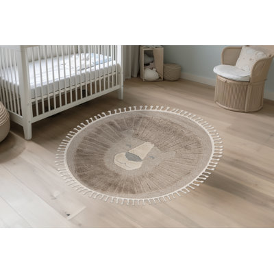 Davion Animal Print Area Rug