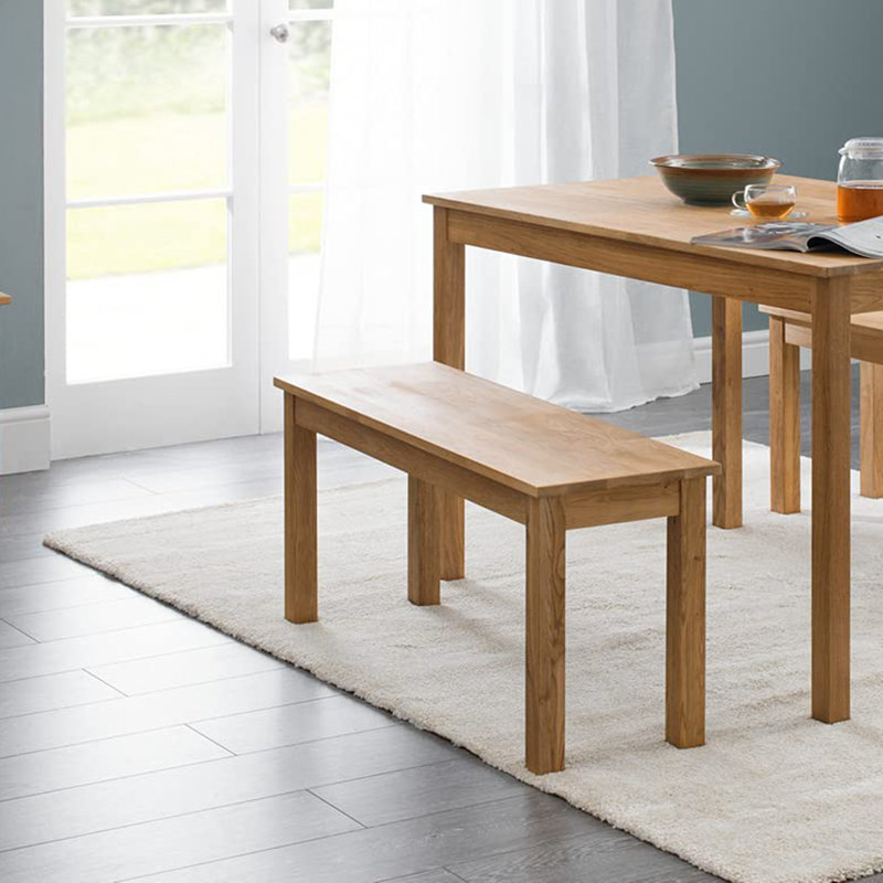 Solid Wood Bench, Oak
