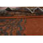 Tapis traditionnel orange en laine 8 x 12