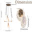Luminaire suspendu 4 lumières Boho Coastal