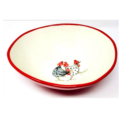 August Grove Joren Earthenware Fruit Bowl