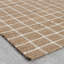 Tapis Thames ivoire / brun avec envers-1863668995