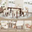 Chaise d'appoint rembourrée en similicuir-1180186958