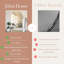 Izumi High Grade Metal Irregular Mirror