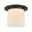 Mineral 11-in Brass Flush Mount-204888996-204888997