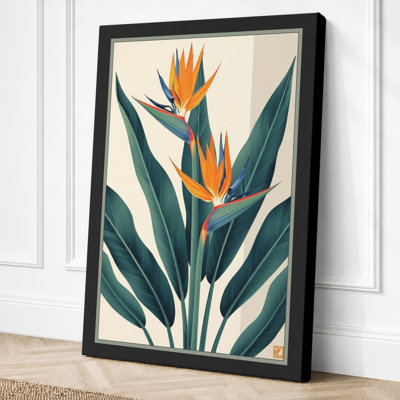 Tropical Bloom Botanical - Wrapped Canvas