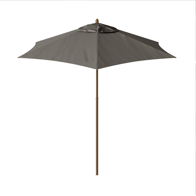 Parasol de marché Henry Street, Polyester taupe