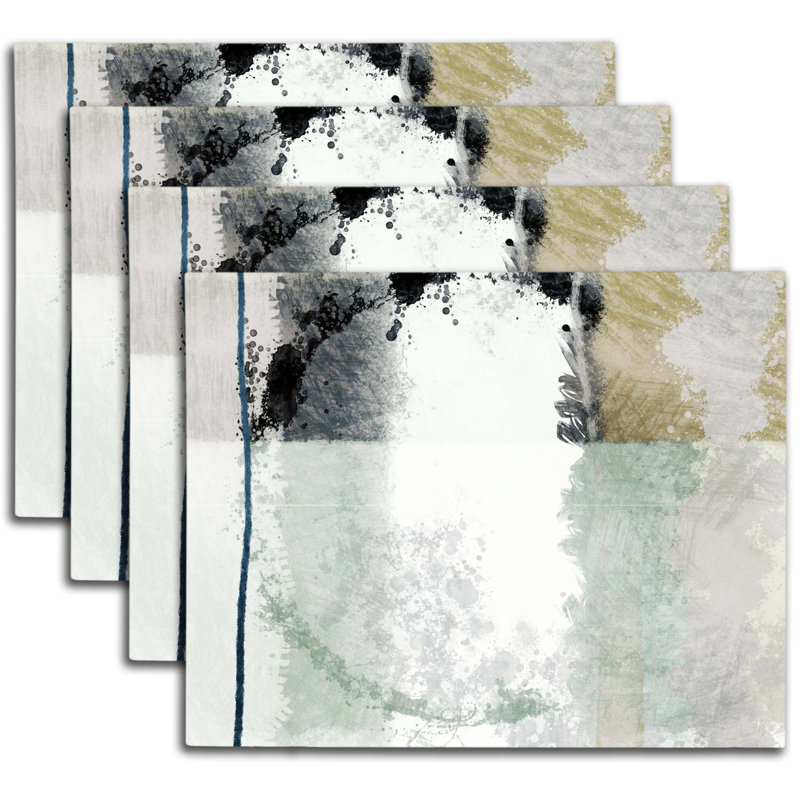 Napperon abstrait en polyester