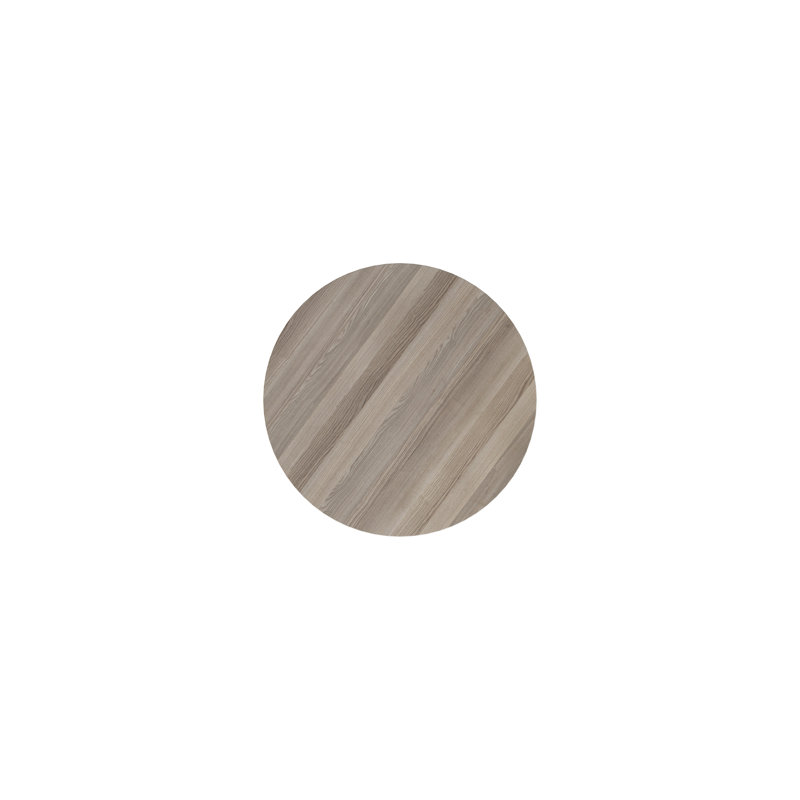 Richason 80cm Circle Conference Table, Grey Oak