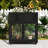 Wooden Cold Frame Greenhouse with Polycarbonate Doors, Drainage System and Removable Wheels-114158798