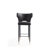 Holguin Mid-Century Modern Vegan Leather Upholstered Solid Wood Counter Stool in Graphite-1489710411-1489733285-1593965480