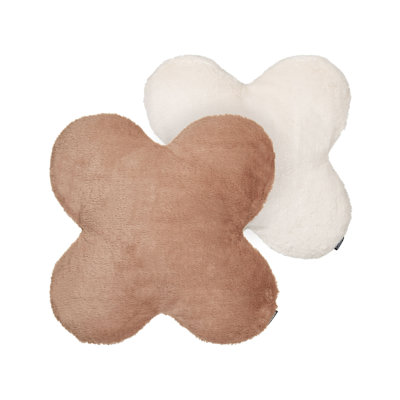 Isidoros Beige Novelty Throw Cushion
