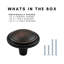 Classic Collection  1 1/4" Diameter Round Knob Multipack-50633851