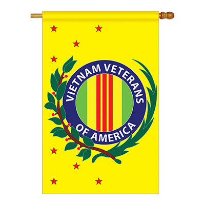 Double Sided 40 in. H x 28 in. W Polyester House Flag