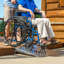 Silver Spring Mobility Wheelchair Threshold Ramp Adjustable Height-50784466