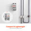 Convertisseur 3 phases - Convertisseur monophasé à 3 phases 2HP 7A 220V, entrée / sortie 220V, déphaseur numérique pour usage résidentiel et commercial léger (un convertisseur pour un moteur seulement)