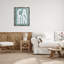 "Turquoise Cabin Letters", art mural sur toile par Jamie Macdowell-934104324-934104326