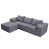 Gray Polyester Blend selected