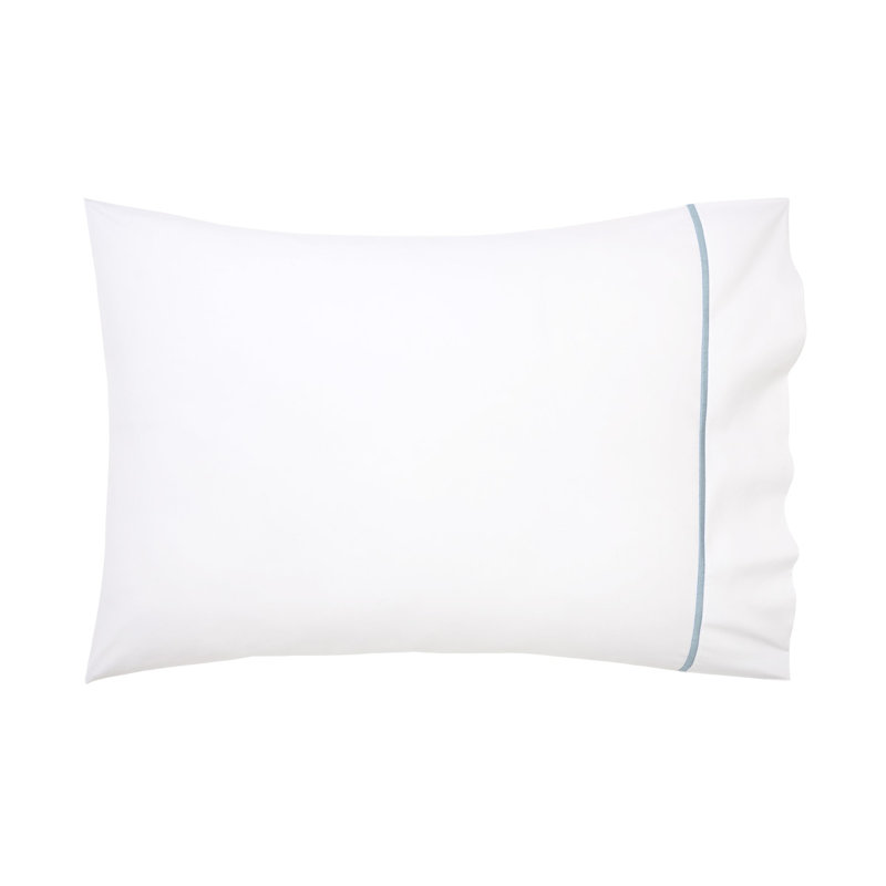 Athena Percale Pillow Case, King Pillowcase, Veronese