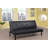Merridale Twin 64'' Faux Leather Tufted Convertible Sofa
