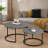 Stone Top Nesting Coffee Table