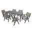Une table de salle à manger en imitation bois texturée en bois, simple mais avec une sensation de haute qualité. Il a un petit plateau de table et est pour les pique-niques en plein air.-65926526