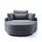 Dashton Upholstered Barrel Chair with Ottoman-756477091