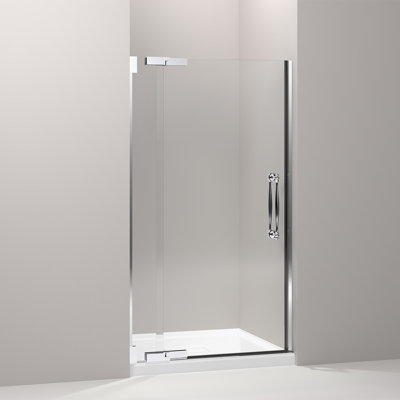 Finial 41.75" x 72.25" Pivot Shower Door