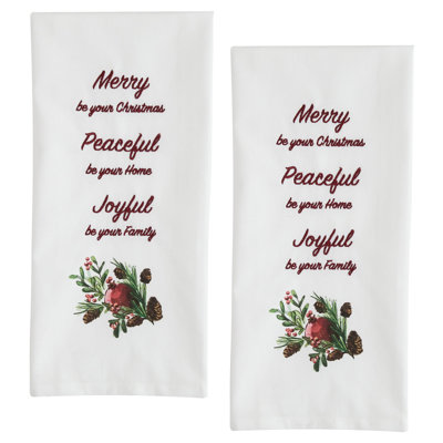  Pomegranate And Berries Dishtowel Set of 2