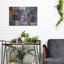 «Ebony Designs», typographie 14 par Holli Conger, art mural en métal-998170721