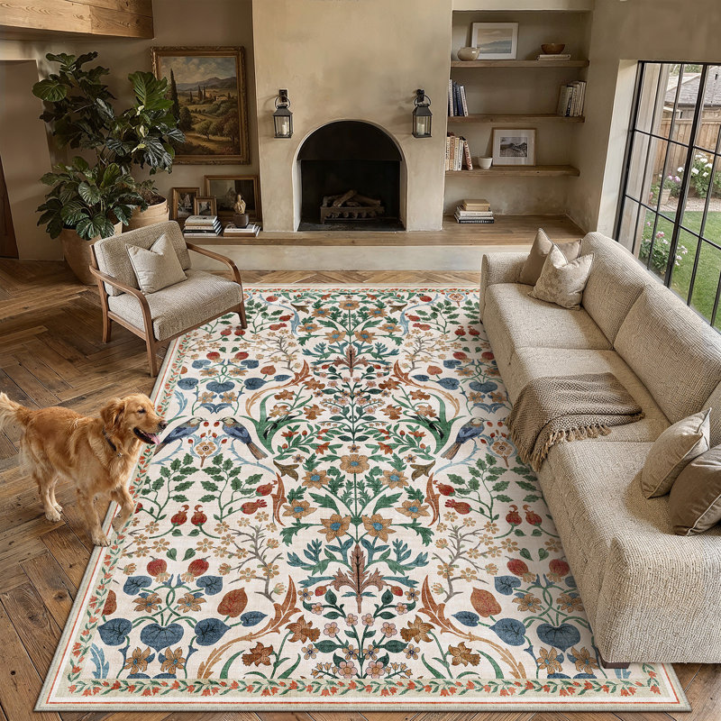 Tapis beige Colson, Beige, Rectangulaire 8 pi x 10 pi