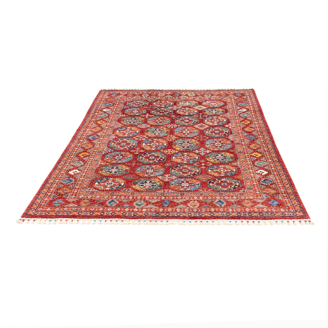 BohoLiving Ziegler Teppich - Bryent - 212 x 156 cm - rot