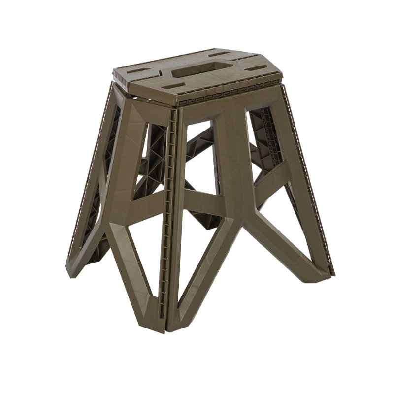 Plastic Camping / Beach Folding Chair Folding Chair, Green