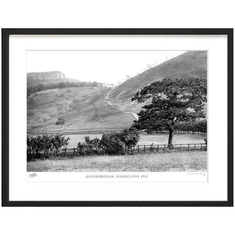 Guisborough, Highcliffe 1913 - Single Picture Frame Print, 45cm H x 60cm W x 2.3cm D