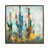Champagne Floater Framed Canvas