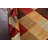 Checkered Gabbeh  Oriental Area Rug 5x9