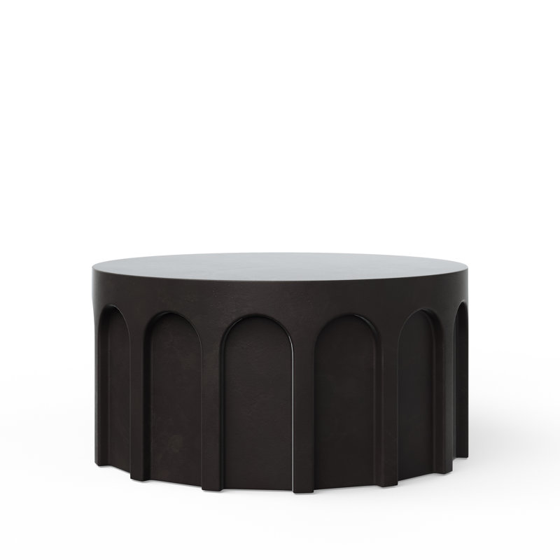 Table basse Mikah, Brun lave