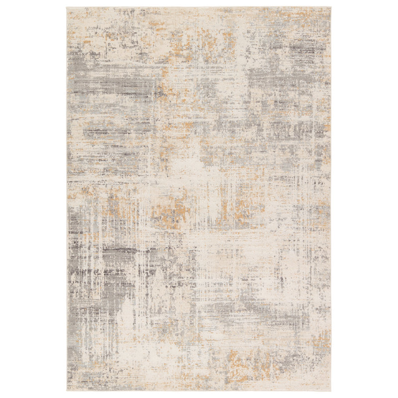 Abstract Indoor Rug, Rectangle 9'2" x 11'9"